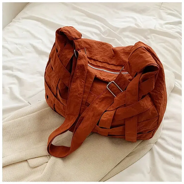 Woven Shoulder Bag
