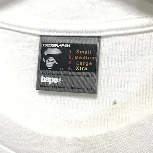 [XL] A Bathing Ape Bape x Futura / Stash Vintage Command Z Tee (Hand Signed)